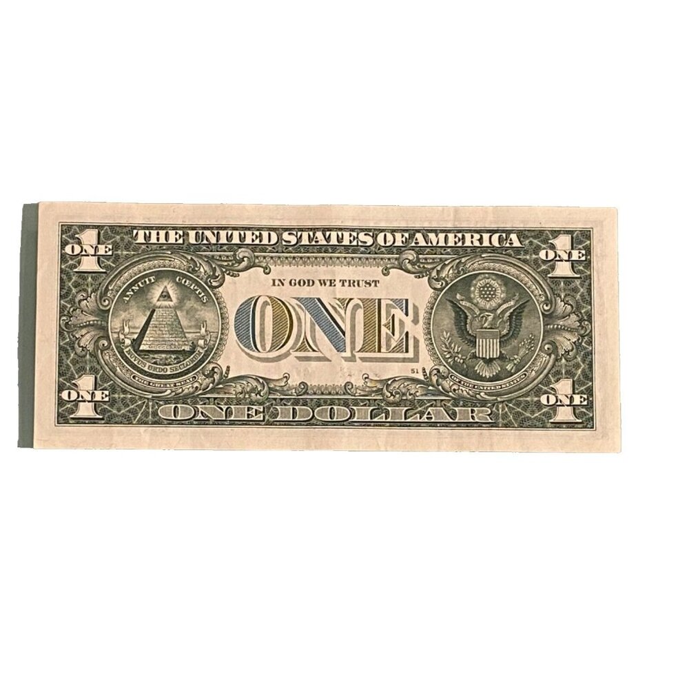 2017A $1 One Dollar Federal Reserve Star Note Serial # F13737649*  3.2M Run Size - Picture 3 of 3